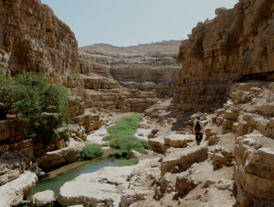 Wadi Prat near Jerusalem