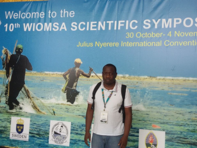 Lewy Otwoma at WIOMSA 2017