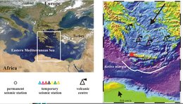 Beispiel eines Rutschungskörpers am nördl. Kontinentalrand Kretas, Kretisches Meer (fig 1)