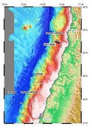 Cone Penetration tests entlang eines Wärmestromprofils am Chile-Kontinentalrand (Exp. Meteor M66/4b)