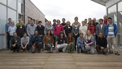 a group of doctoral researchers